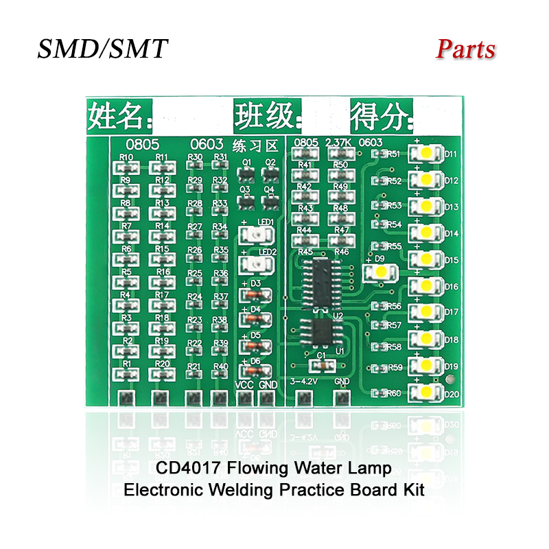 Diy Electronics Components Kit - Class Kit Patch Components Welding Practice