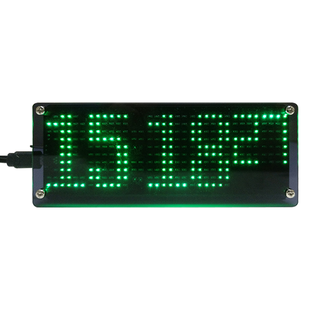 Diy Electronics Kids - DIY Digital Dot Matrix Clock Electronic