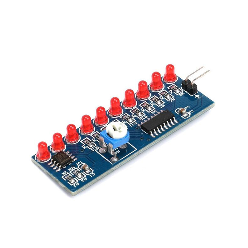 Diy Electronics Components Kit - NE555+CD4017 Running LED Flow LED Light