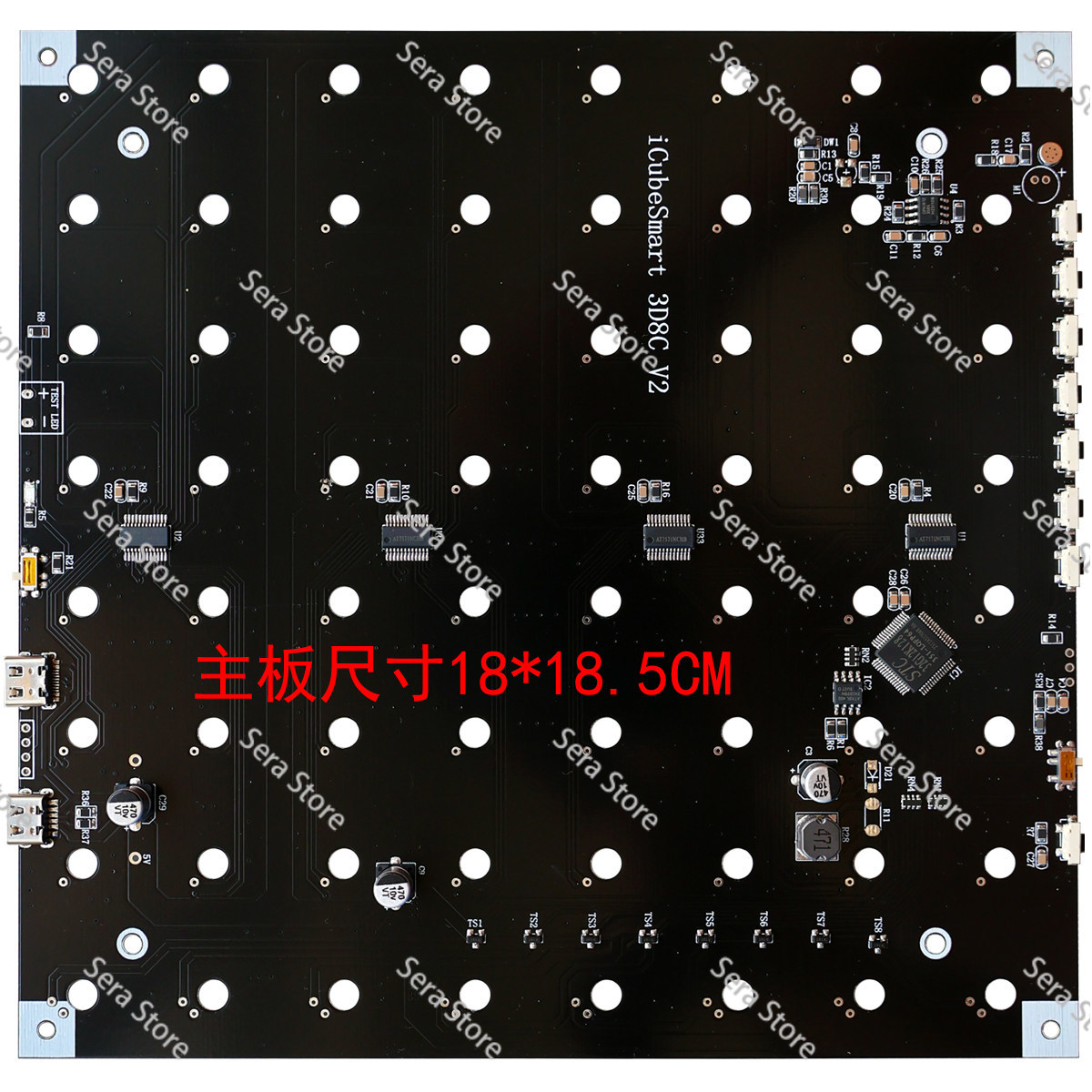 8x8x8 Light Cube DIY Kit 3D8 M - Diy Electronics Components Kit ulasan dan harga