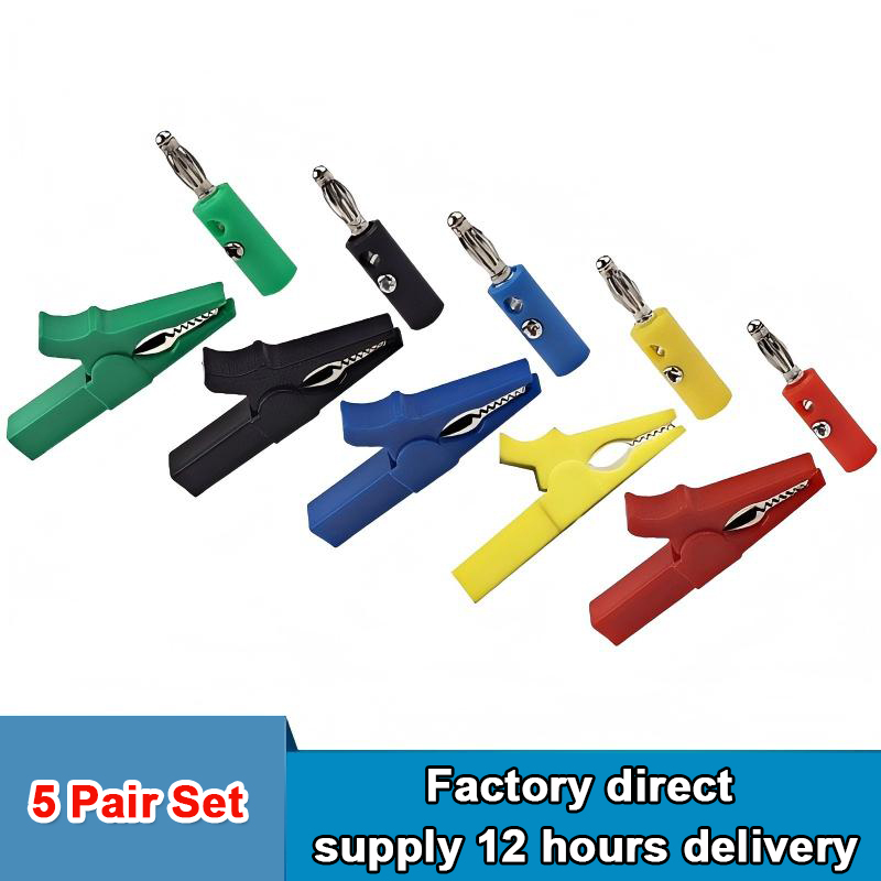 Insulated Alligator Clip with  - Crocodile Clip Set ulasan dan harga