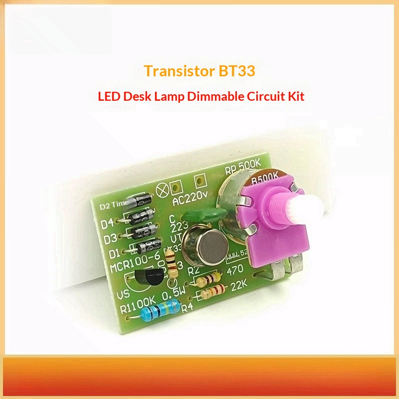 Transistor BT33 desk lamp dimm - Diy Electronics Desk ulasan dan harga