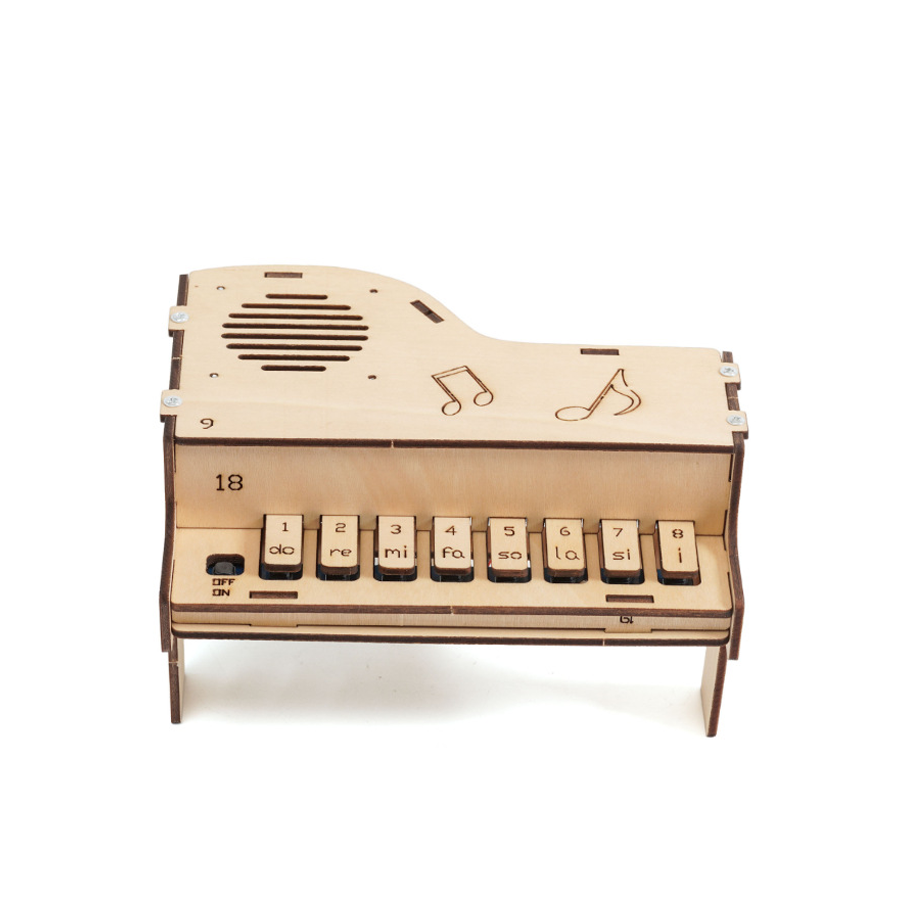 DIY Wooden Electronic Piano Mo - Diy Electronics Kids ulasan dan harga