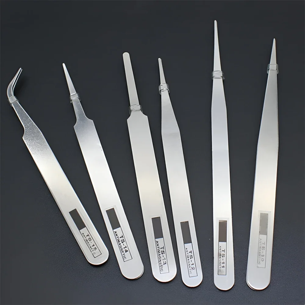6Pcs Anti-static Stainless Ste - Diy Electronics Repair ulasan dan harga