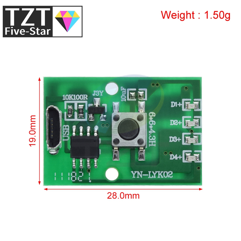 1/5PCS Flashlight Driver Board - Diy Electronics Desk ulasan dan harga