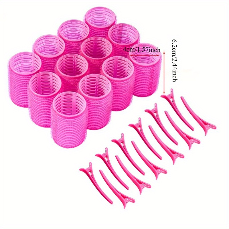 Self-adhesive hair curlers and - Crocodile Clip Set ulasan dan harga