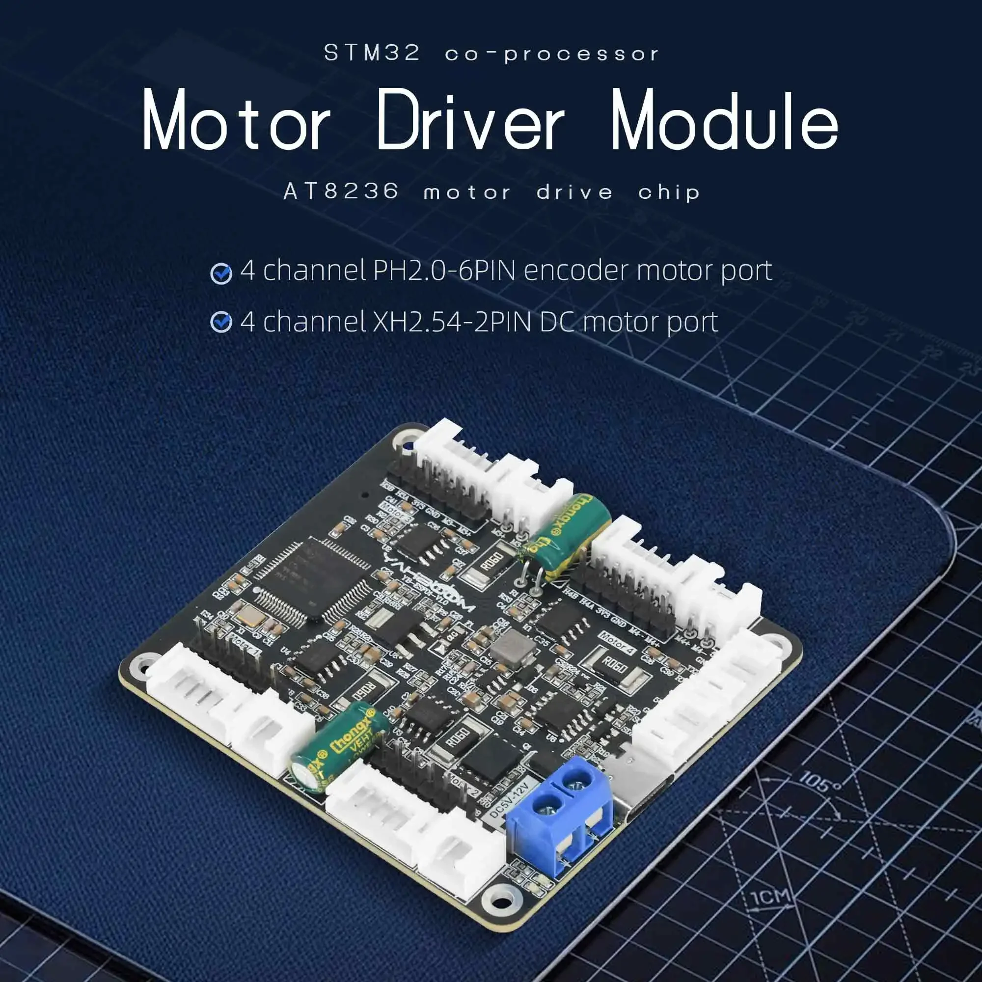 Yahboom 4-Channel Encoder Moto - Diy Electronics Project ulasan dan harga