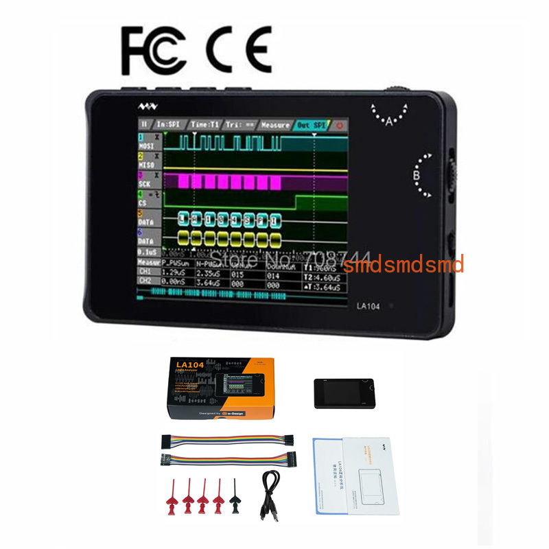 LA104 Mini DSO Digital Logic A - Oscilloscope Dso Mini ulasan dan harga