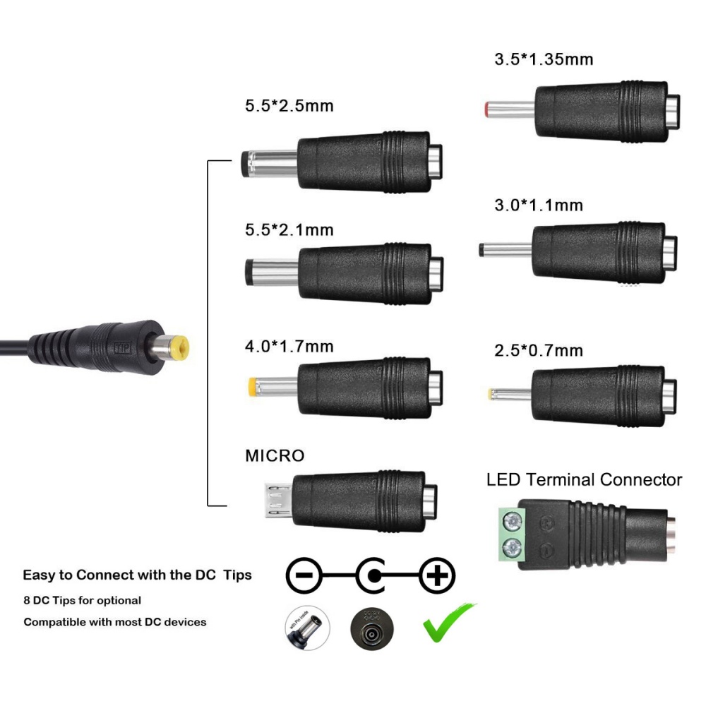 30W Universal Power Adapter Ad - Dc Power Supply Variable ulasan dan harga