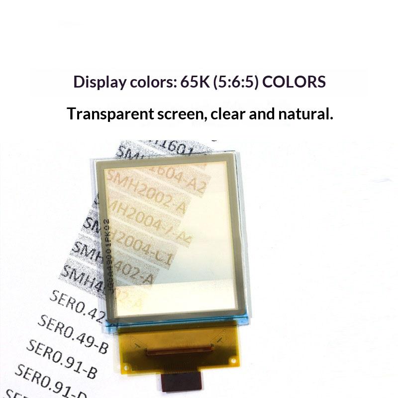 Transparent 1.5 Inch PMOLED Di - Diy Wearable Electronics ulasan dan harga