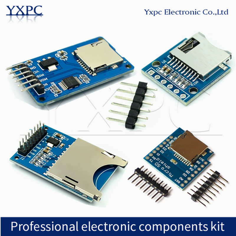(1-5-10)pcs SD Card Reader Mod - Sd Card Module Spi ulasan dan harga