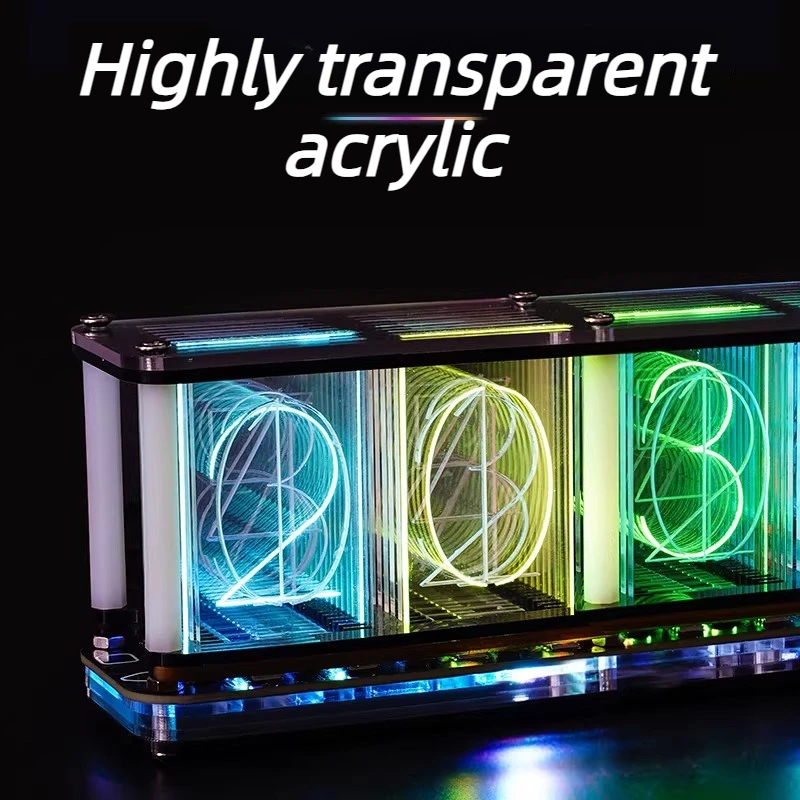 Glow Tube Clock Kit DIY Electr - Diy Electronics Desk ulasan dan harga
