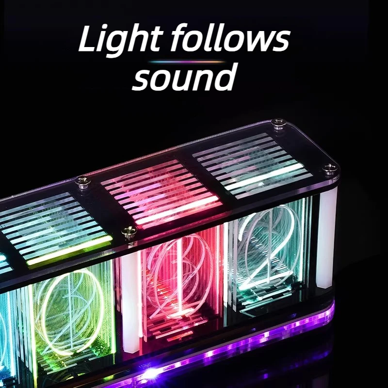 Glow Tube Clock Kit DIY Electr - Diy Electronics Desk ulasan dan harga