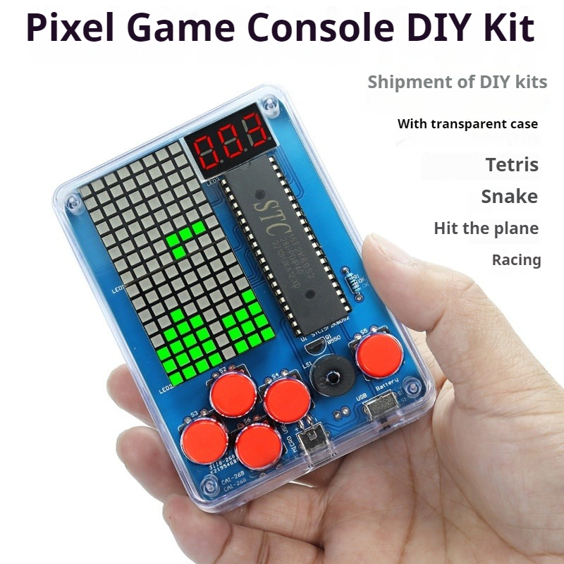 Pixel Game Machine Production  - Diy Electronics Game ulasan dan harga