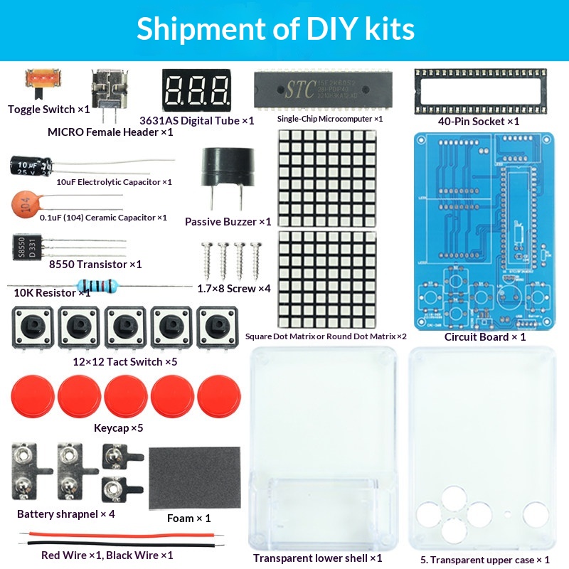 Pixel Game Machine Production  - Diy Electronics Game ulasan dan harga
