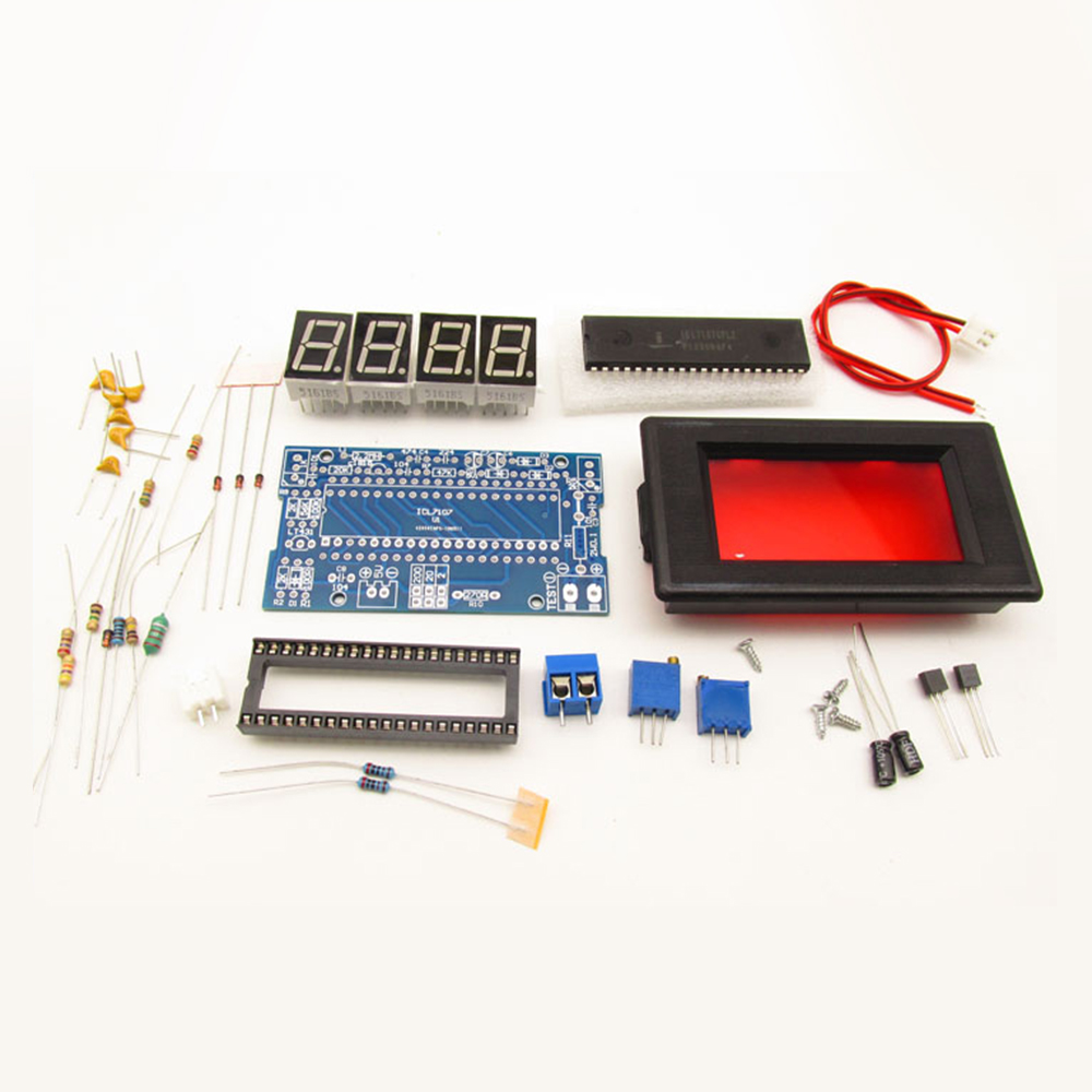 ICL7107 Voltmeter DIY Kit Part - Diy Electronics Components Kit ulasan dan harga