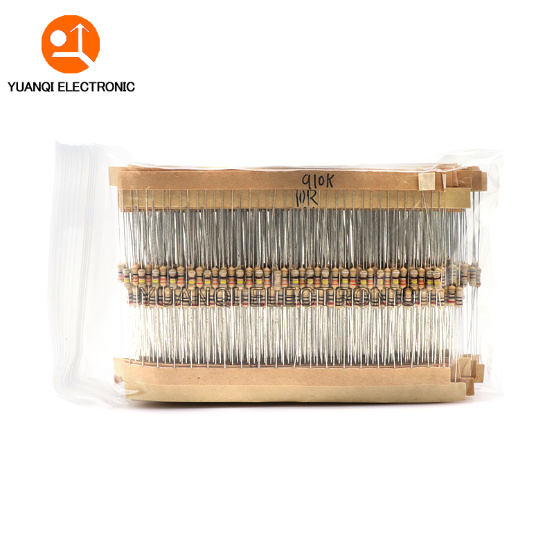 860pcs 1/4W Carbon Film Resist - Resistor Kit 1 4W ulasan dan harga