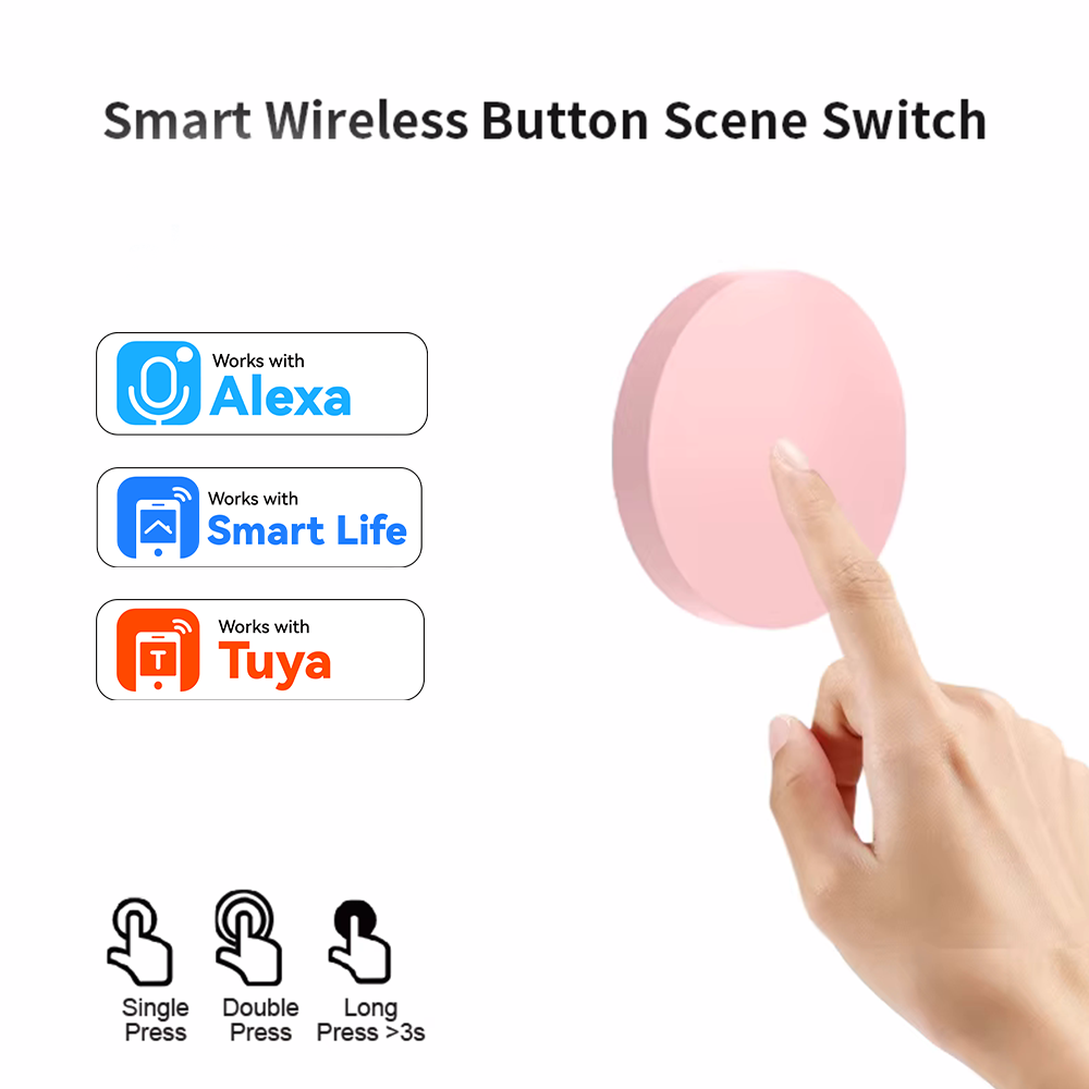 ZigBee Smart Wireless Button S - Diy Electronics Button ulasan dan harga