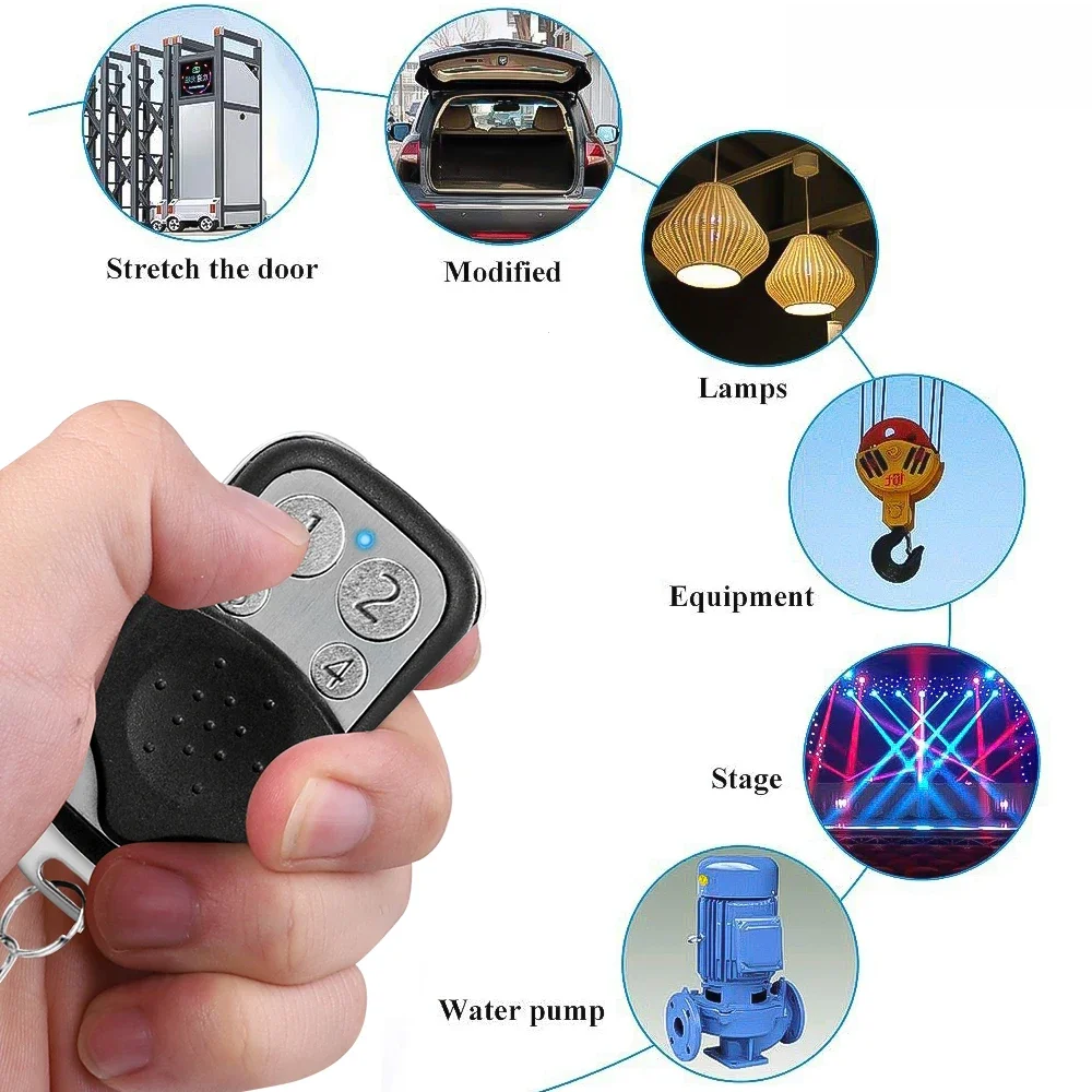 1/50PCS Remote Control 433MHz  - Diy Electronics Button ulasan dan harga