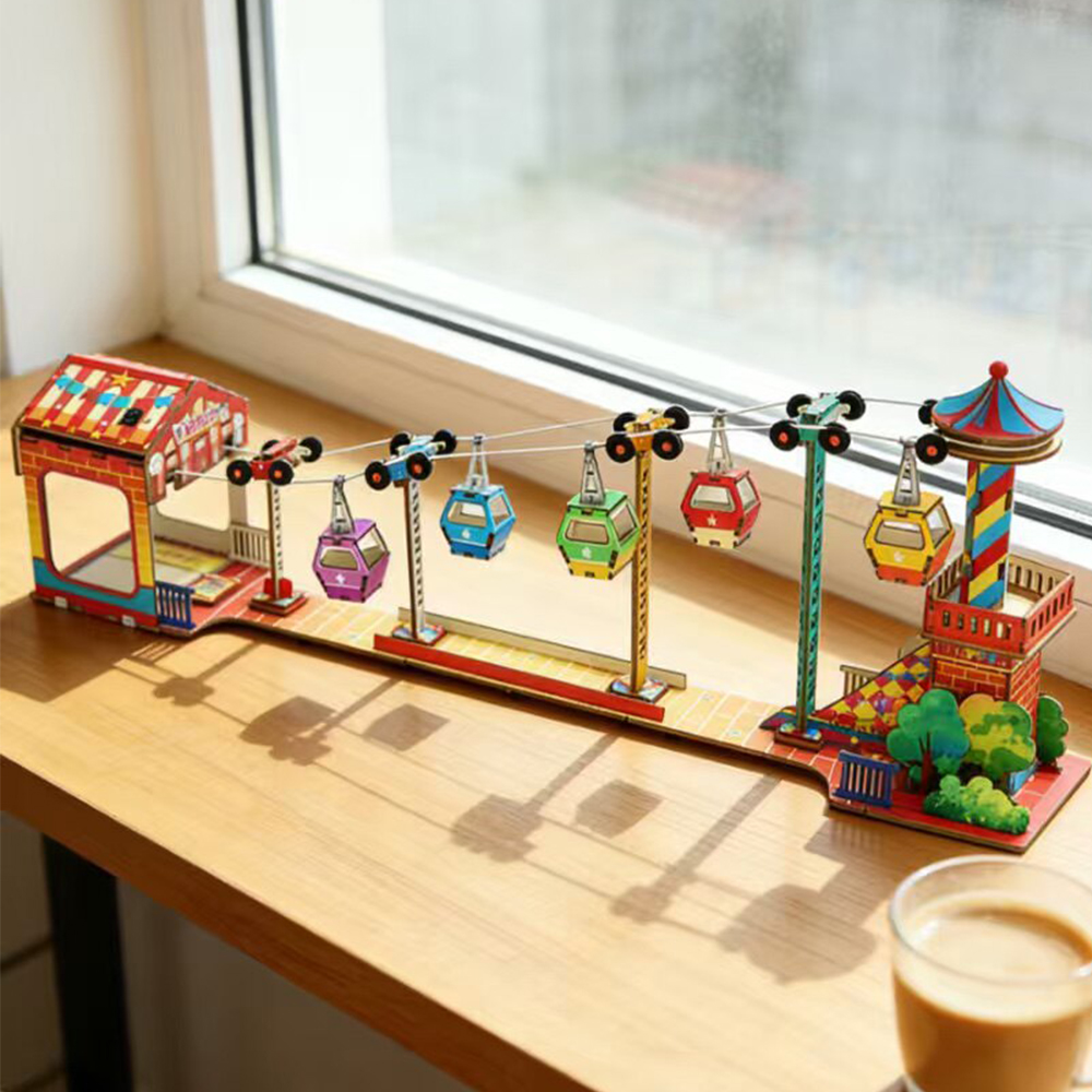 Sightseeing Cable Car Model Ki - Diy Electronics Kids ulasan dan harga