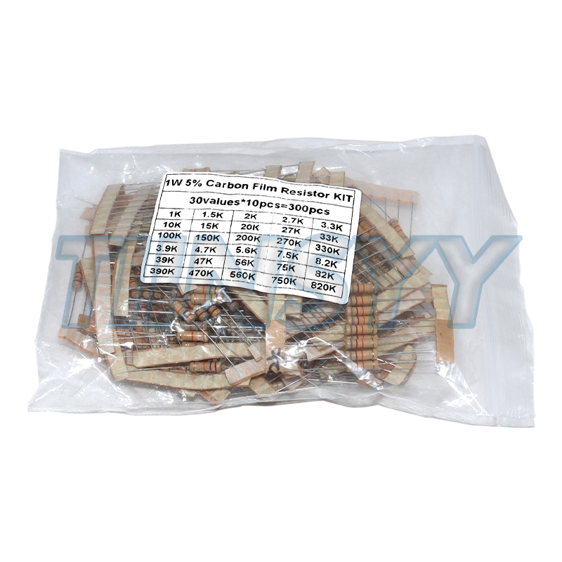 300PCS Resistor Kit 1W 5% Carb - Diy Electronics Components Kit ulasan dan harga