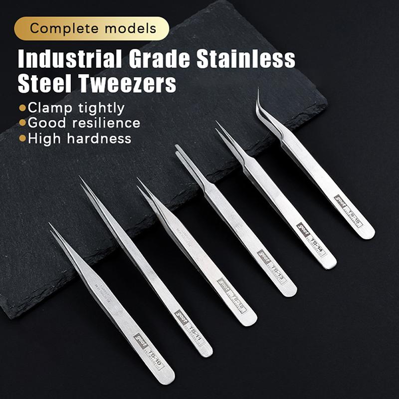 【LM】6Piece Stainless Steel Twe - Diy Electronics Repair ulasan dan harga