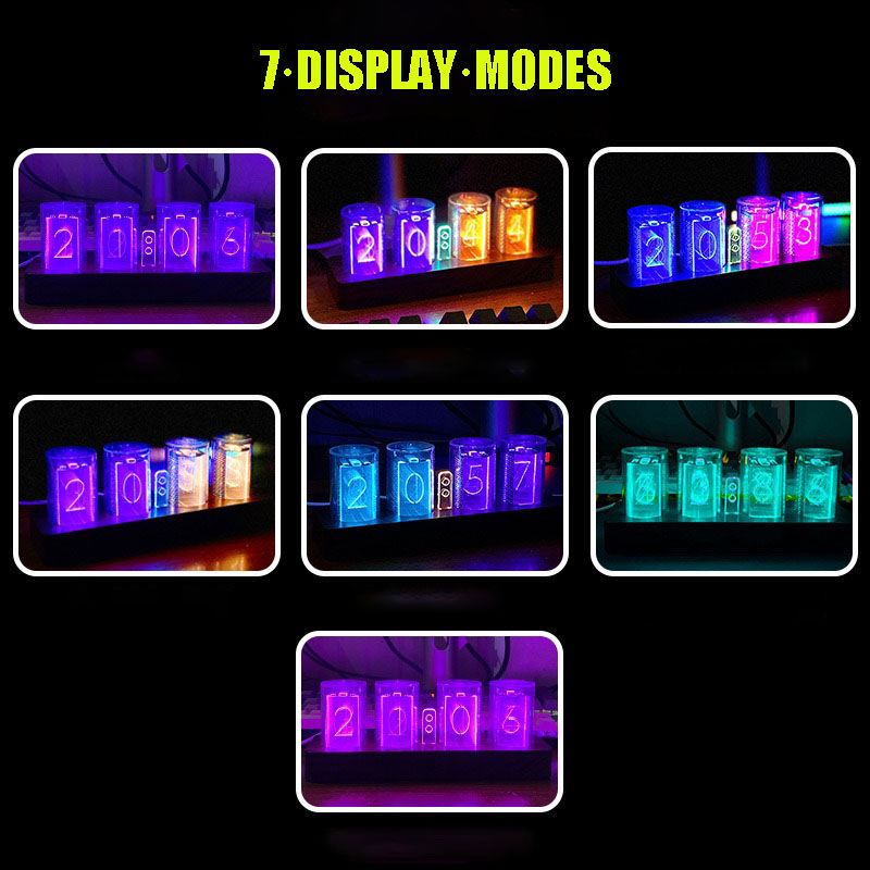 Colorful RGB Glow Tube Digital - Diy Electronics Desk ulasan dan harga
