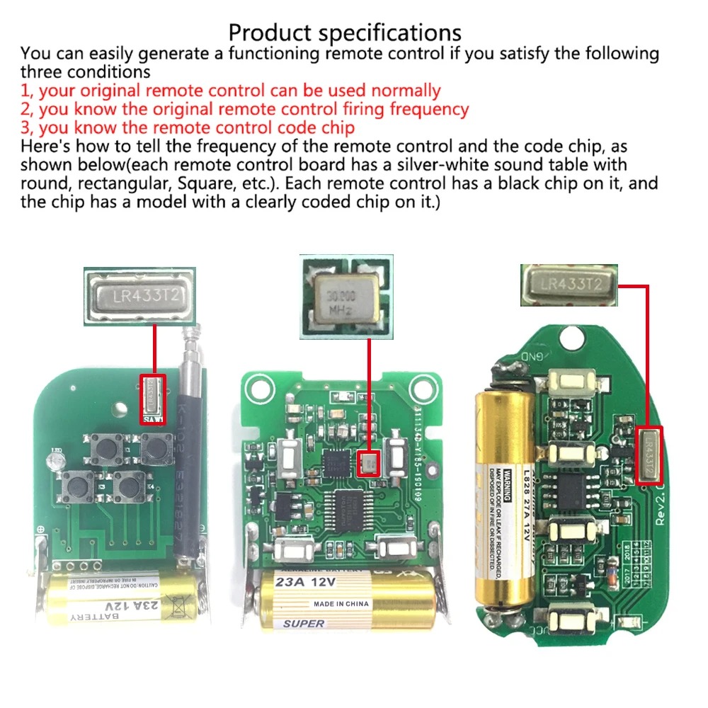 433Mhz RF Remote Control On Of - Diy Electronics Button ulasan dan harga