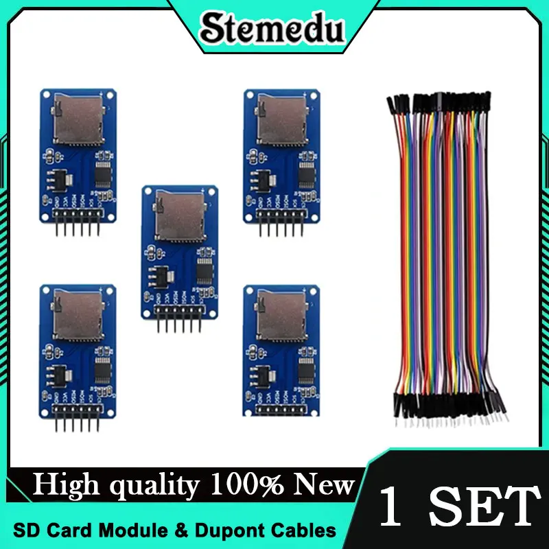 5PCS Micro SD Card Module With - Sd Card Module Spi ulasan dan harga