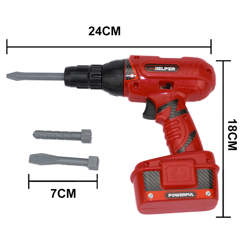 Tools Toys Electric Drill BO S - Diy Electronics Kids ulasan dan harga