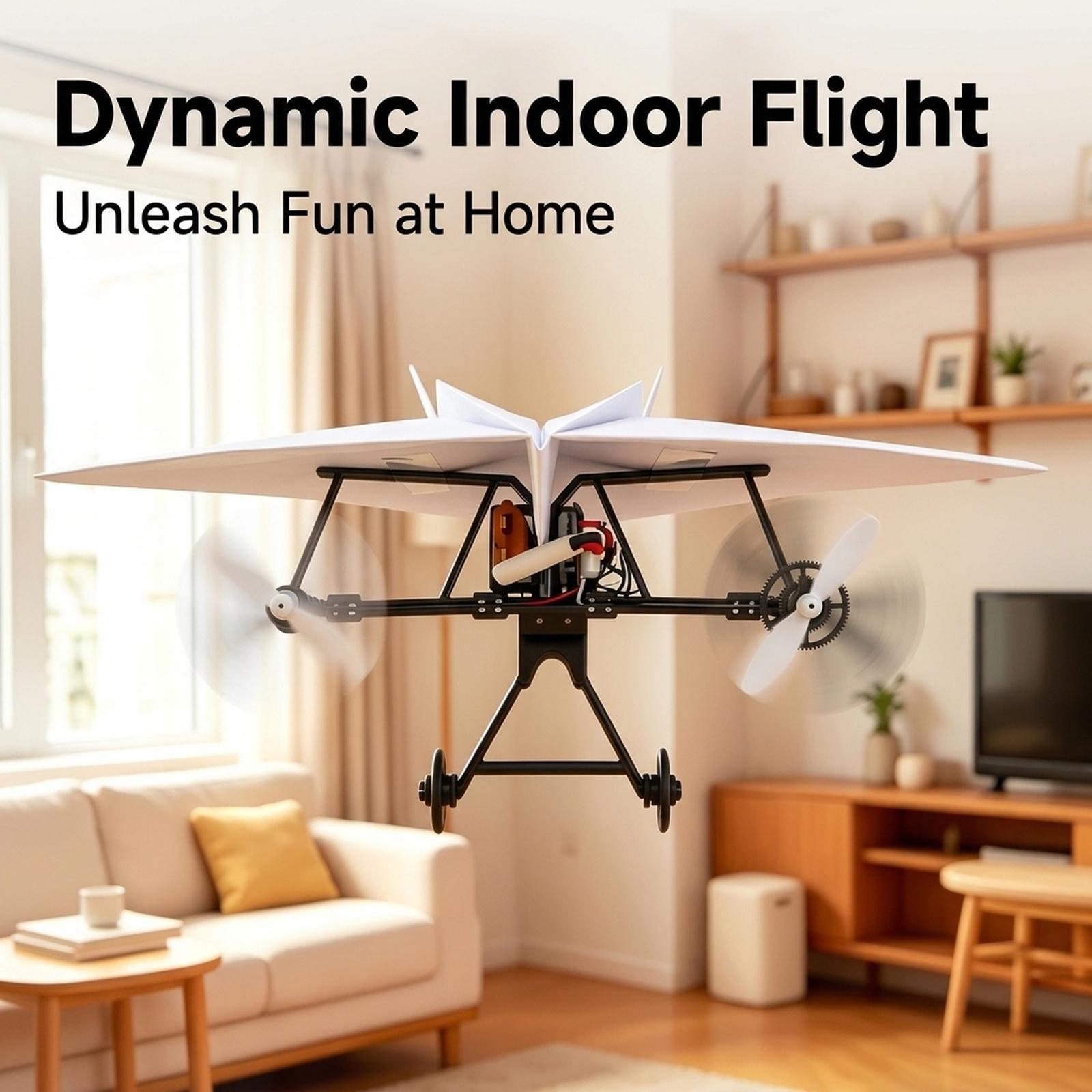 Mini RC Airplane DIY Kit ABS M - Diy Electronics Kids ulasan dan harga