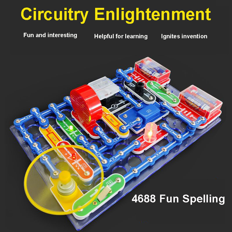 Circuit Electronic Science Edu - Diy Electronics Kids ulasan dan harga