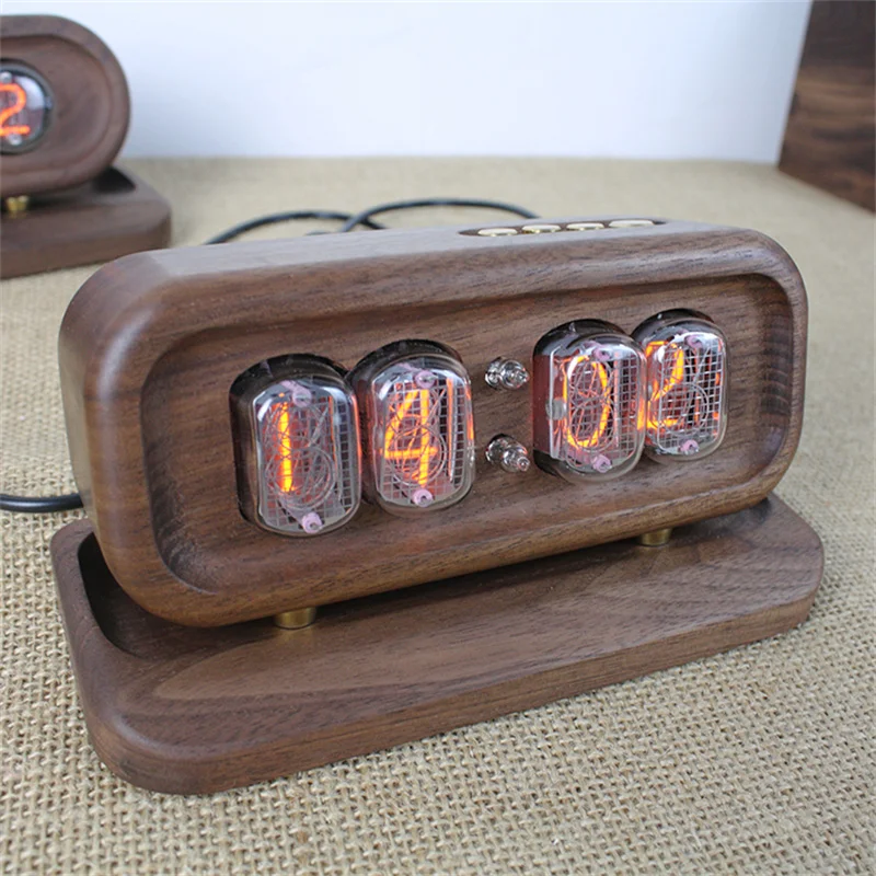 Black Walnut Solid Wood Glow D - Diy Electronics Desk ulasan dan harga