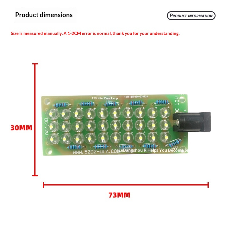 12V lighting desk lamp electro - Diy Electronics Desk ulasan dan harga