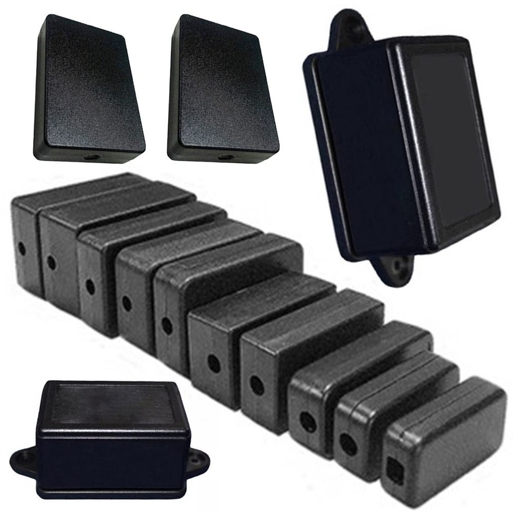 Black DIY ABS Plastic Electron - Diy Electronics Project ulasan dan harga