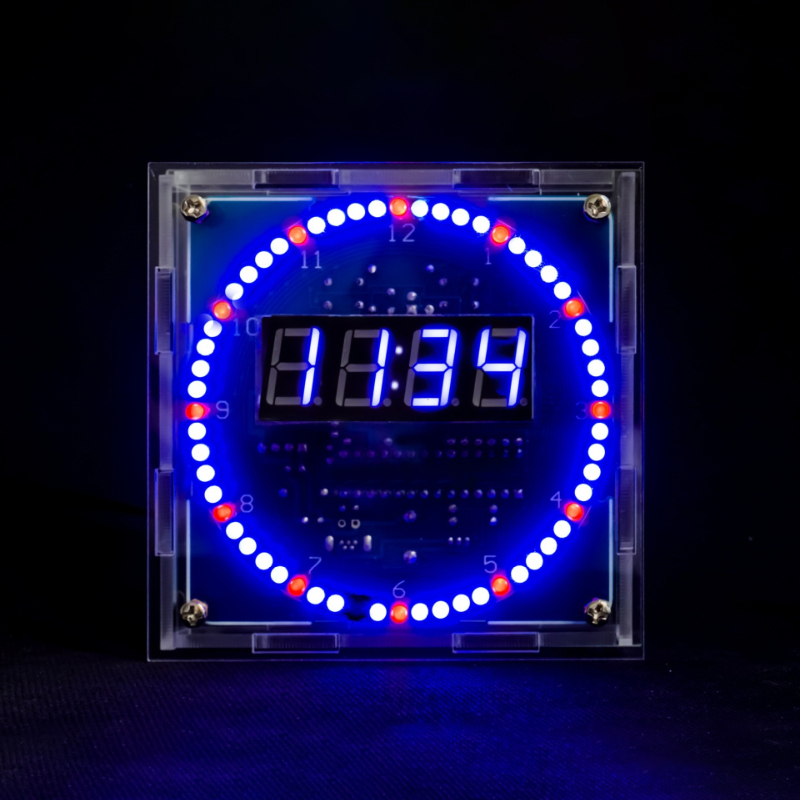 Electronic Clock DIY Light Con - Diy Electronics Desk ulasan dan harga