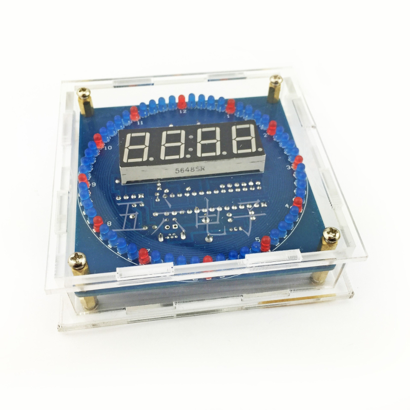 Electronic Clock DIY Light Con - Diy Electronics Desk ulasan dan harga