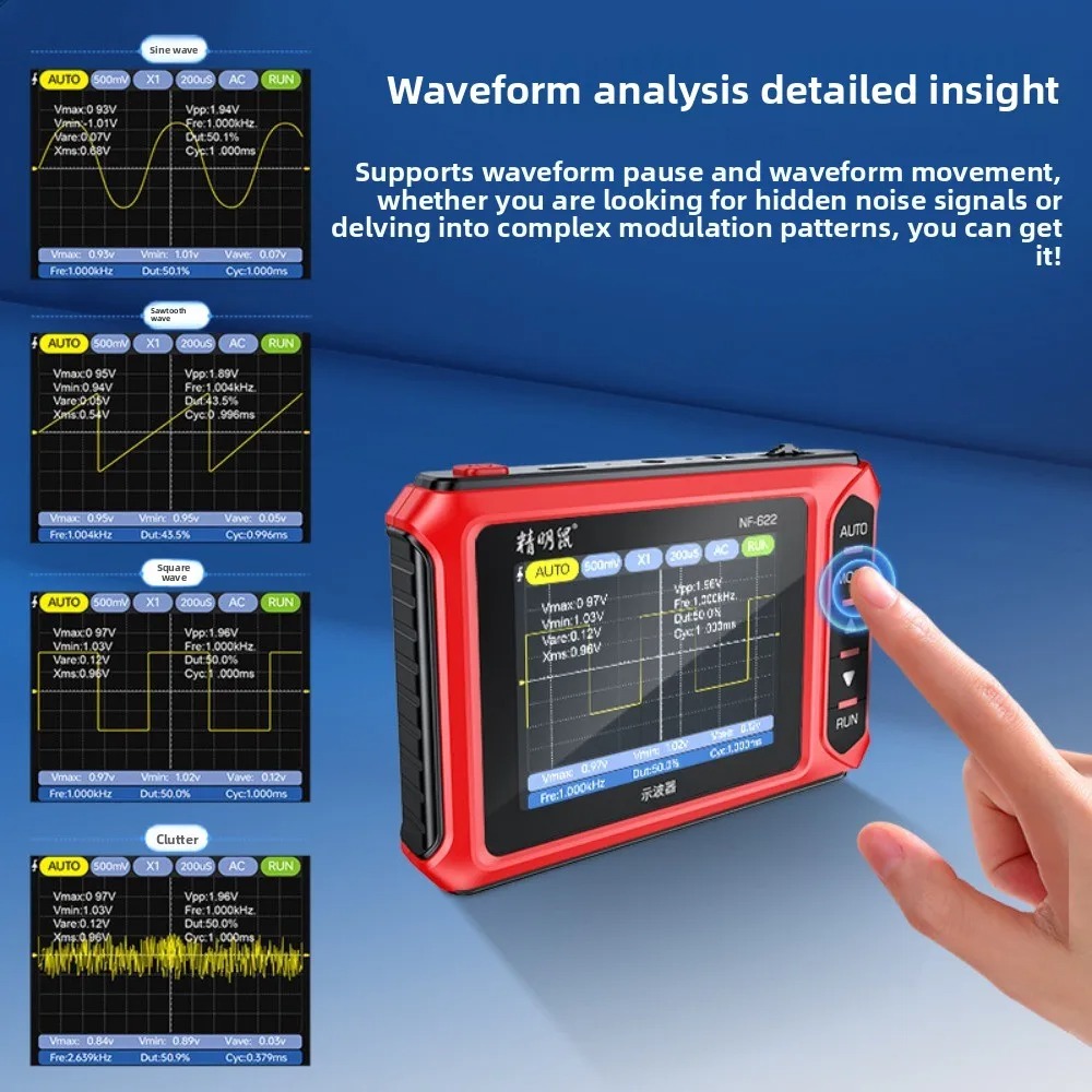 NF-622 Mini Handheld Digital O - Oscilloscope Dso Mini ulasan dan harga