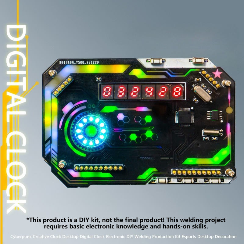 DIY Table Clocks Set Digital C - Diy Electronics Desk ulasan dan harga