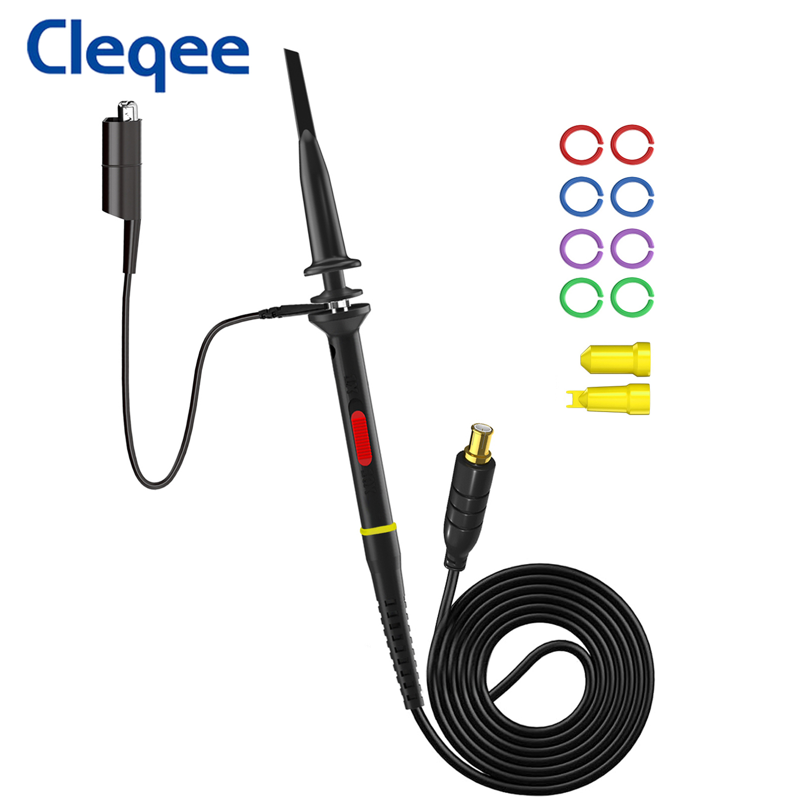 Cleqee MCX-B Oscilloscope Prob - Oscilloscope Dso Mini ulasan dan harga