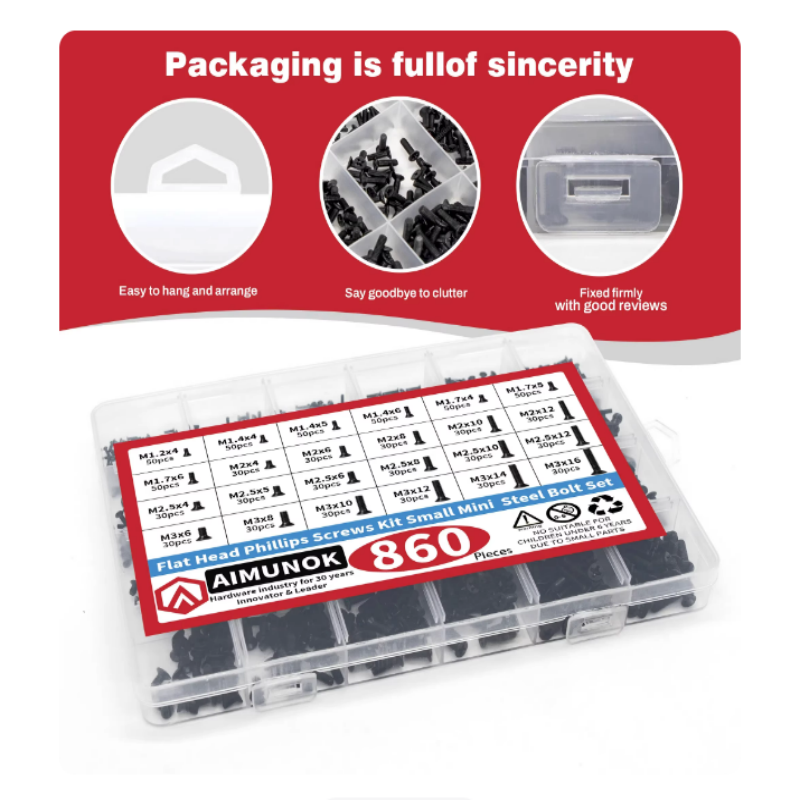 860PCS Small Screws Assortment - Diy Electronics Repair ulasan dan harga