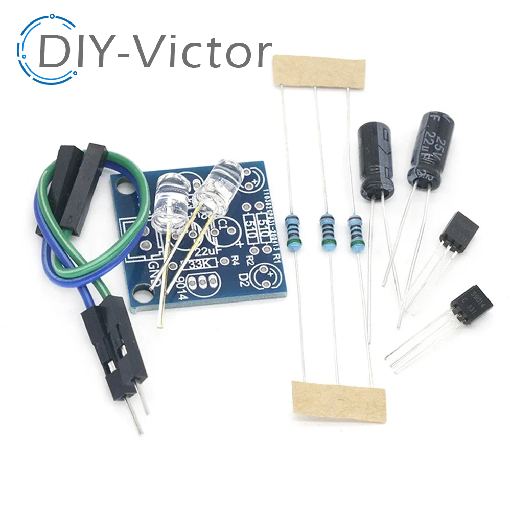 MHT11 Simple 5MM LED Flash DIY - Diy Electronics Components Kit ulasan dan harga