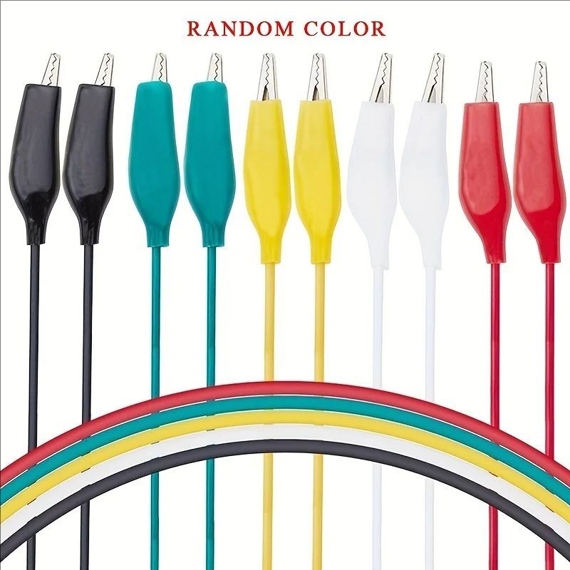 1Set / 10PCS Alligator Clips E - Crocodile Clip Set ulasan dan harga