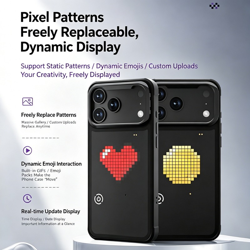 DIY LED Pixel Phone Case Anima - Diy Electronics Tpu ulasan dan harga