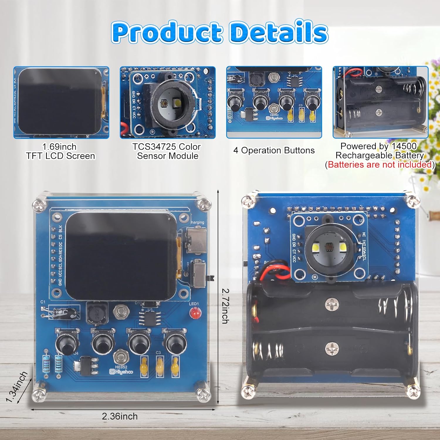 DIY Color Recognition Solderin - Diy Electronics Kids ulasan dan harga
