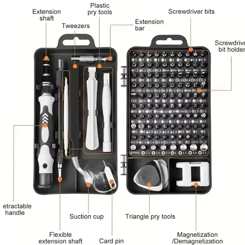 115 in 1 Multifunctional Screw - Diy Electronics Repair ulasan dan harga