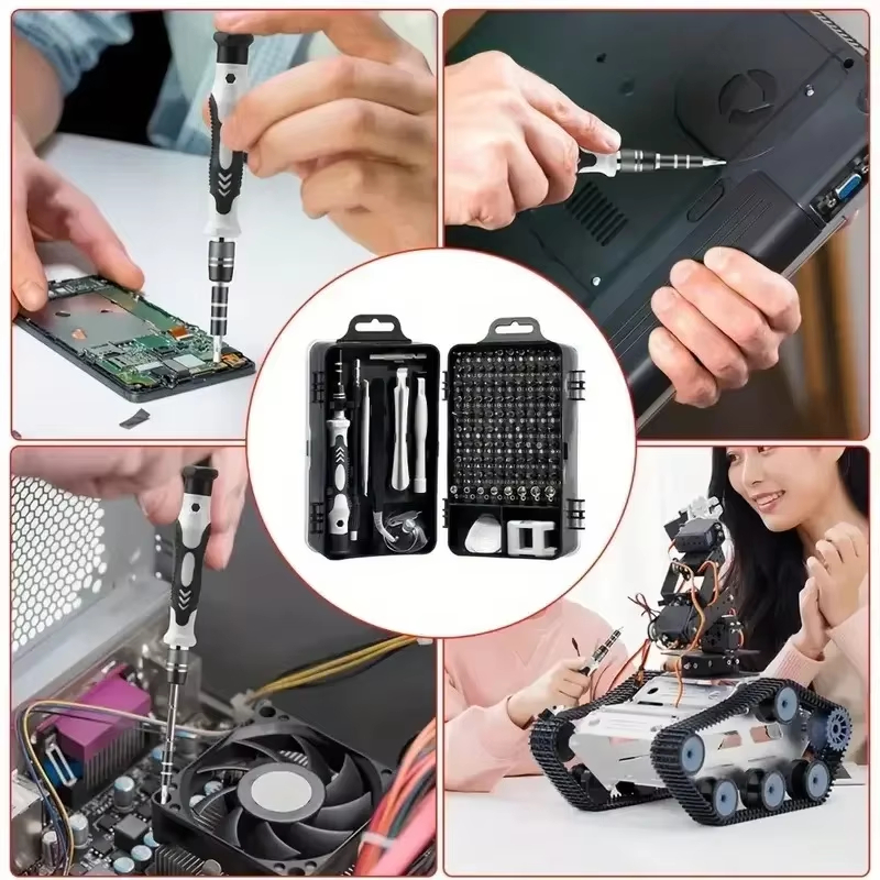 115-in-1 Precision Screwdriver - Diy Electronics Components Kit ulasan dan harga
